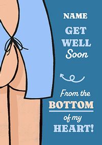 Tap to view From the Bottom of my Heart Get Well Soon Card