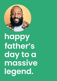 Tap to view Massive Legend Giant Father's Day Card