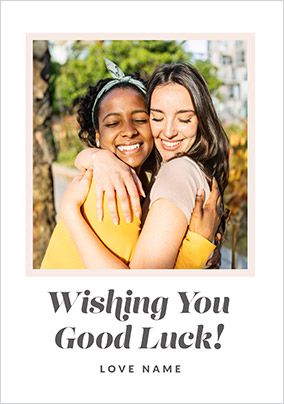 Photo of Happy Momento Good Luck Photo Card