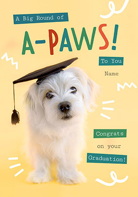 Rachael Hale Graduation Congratulations Card
