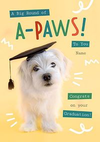 Tap to view Rachael Hale Graduation Congratulations Card