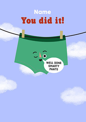 Smarty Pants Congratulations Card