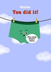 Tap to view Smarty Pants Congratulations Card