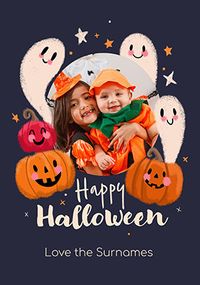 Tap to view Happy Halloween From The Family Photo Card