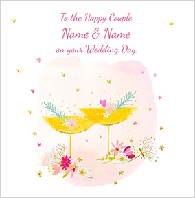 Drinks Wedding Card