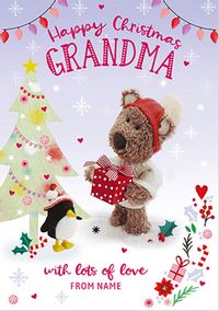 Tap to view Barley Bear Grandma Christmas Card