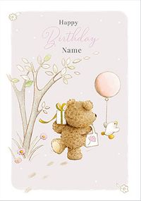 Tap to view Barley Bear - Happy Birthday Personalise Card