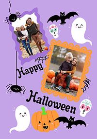 Cute Halloween Photo Card