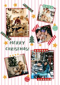Tap to view Merry Christmas Scrapbook Photo Card