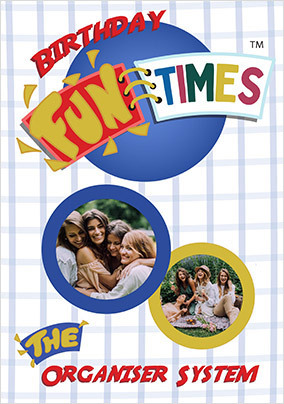 Fun Times Photo Birthday Card