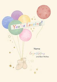 Tap to view Leaving To Have A  Baby Personalised Card