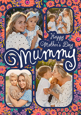 Mummy Photo Mothers Day Card