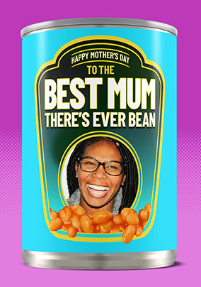 Best Mum There's Ever Bean Card