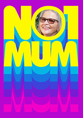 No.1 Mum Photo Upload Card