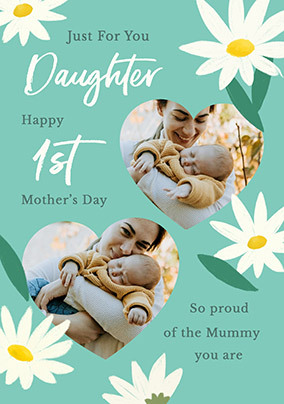Happy 1st Mother's Day Daughter Card