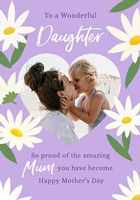Tap to view Wonderful Daughter Mother's Day Card