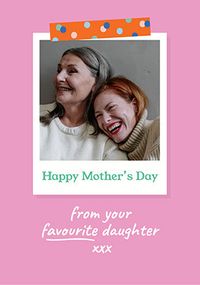 Tap to view From Your Favourite Daughter Polaroid Card