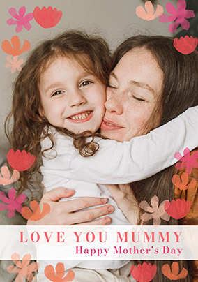 Love You Mummy Large Photo Card