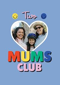 Two Mums Club Mothers Day Card