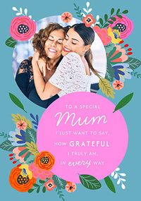 Tap to view Cancer Research UK Mum Thank You Photo Card