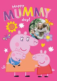 Tap to view Peppa Pig Mummy Day Mother's day Photo Card