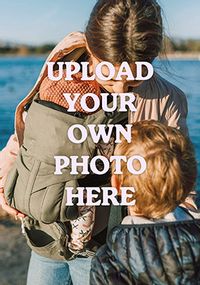 Tap to view Create Your Own Portrait Mother's Day Photo Card
