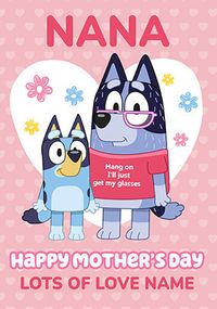 Tap to view Bluey Nana Mother's Day Card