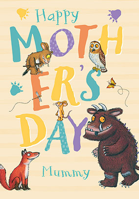 The Gruffalo's Child Mummy Mother's Day Card