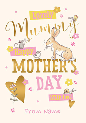 Guess How Much I Love You Lovely Mummy Mother's Day Card