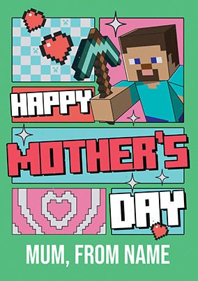 Photo of Minecraft Mum Happy Mother's Day Card