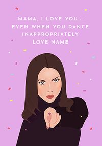 Tap to view Dancing Inappropriately Victoria Beckham Spoof Mother's Day Card