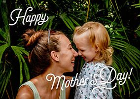 Photo of Just My Type Mother's Day Landscape Photo Card