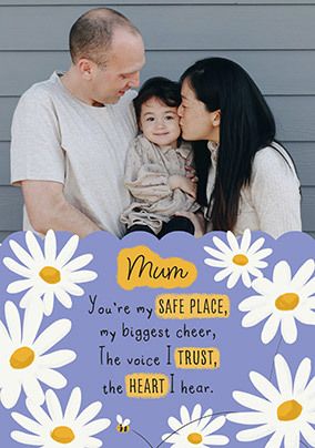 Photo of Daisies Mother's Day Photo Card For Mum