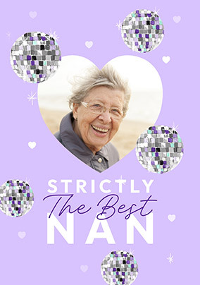 Strictly The Best Nan Photo Mother's Day Card