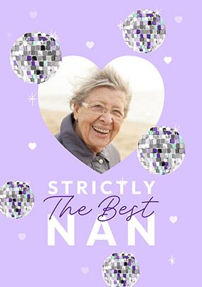 Photo of Strictly The Best Nan Photo Mother's Day Card