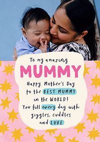 Tap to view Amazing Mummy Mother's Day Photo Card