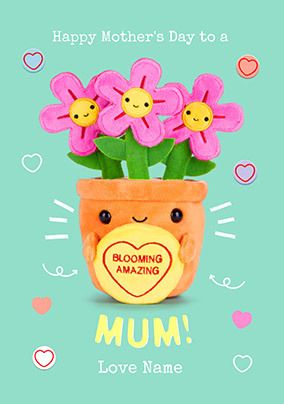 Photo of Swizzels Love Hearts Blooming Amazing Mother's Day Card