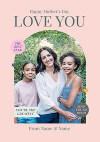 Tap to view Love You Classic Mother's Day Photo Card