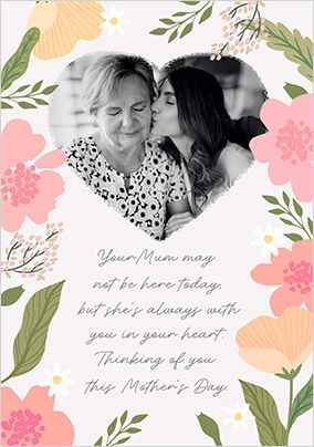 Photo of Thinking Of You Verse Mother's Day Photo Card