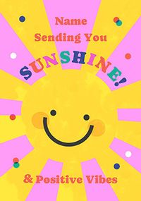 Tap to view Sending You Sunshine Support Card