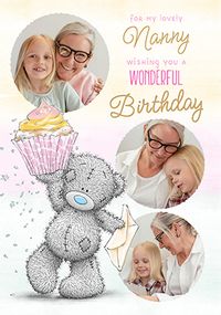 Tap to view Me To You Nanny 3 Photo Birthday Card