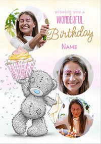 Tap to view Me To You Wonderful Birthday 3 Photo Card