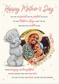 Tap to view Me To You Happy Mother's Day Verse Photo Card