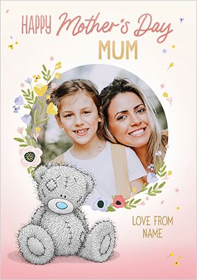 Photo of Me To You Mum Floral Mother's Day Photo Card