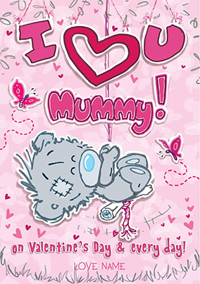 Me To You - Mummy Valentine's Day Personalised Card