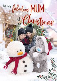 Tap to view Me To You Fabulous Mum Christmas Photo Card