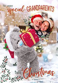 Tap to view Me To You Special Grandparents Christmas Photo Card