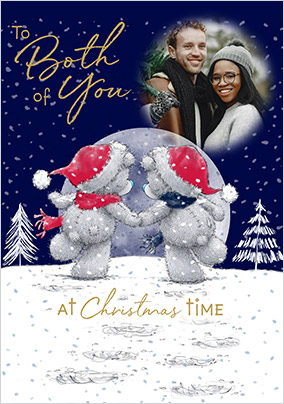 Me To You Both Of You Christmas Photo Card