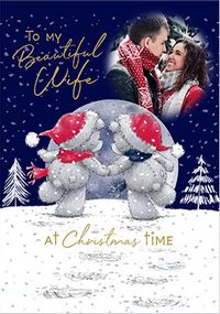 Tap to view Me To You Beautiful Wife Christmas Photo Card