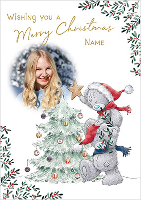 Me To You Merry Christmas Photo Card